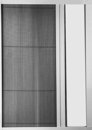 120x240 Akordeon Double Pileli Pilse Sürgülü Katlanır Pencere ve Kapı Sinekliği 